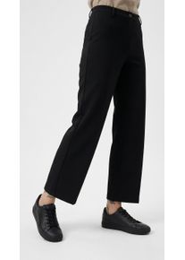 Stoffhose Freequent "FQNANNI-PANTS", Damen, Gr. XL, N-Gr, schwarz, Web, Obermaterial: 73% Polyester, 24% Viskose, 3% Elasthan, unifarben, bequem lang, Hosen Stoffhose, Sommerhose mit Seiten-und Ges&auml;&szlig;taschen