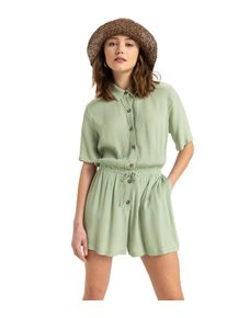 Overall Roxy "Real Tomorrow", Damen, Gr. XXL, US-Gr&ouml;&szlig;en, gr&uuml;n, Obermaterial: 100% Viskose;, Overalls Overall