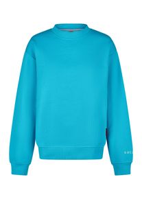 Kapuzenpullover SALZHAUT "Pullover TAGEL", Damen, Gr. M, blau (scuba blau), Obermaterial: 100% Baumwolle CO., Pullover Kapuzenpullover