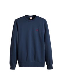 Levi's Sweatshirt LEVI'S "Sweatshirt The Original Housemark Crew 1er Pack", Herren, Gr. S, blau, Obermaterial: 100% Baumwolle CO., Sweatshirts Sweatshirt
