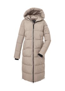 G.I.G.A. by Killtec Steppmantel "GW 50 WMN QLTD CT", Damen, Gr. 38, beige (hellbeige), Obermaterial: 100% Polyester;Futter: 100% Polyester;F&uuml;llung: 100% Polyester, G.I.G.A. DX BY KILLTEC, M&auml;ntel Steppmantel, Trendiger Damenmantel, wasserabweisend, winddicht, atmungsaktiv