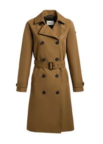 Trenchcoat Khujo "Trenchcoat Rula2", Damen, Gr. XXL, gr&uuml;n (canary gr&uuml;n), Obermaterial: 65% Baumwolle CO. 35% Polyester PES. Obermaterial: Futter: 95% Polyester PES. 5% Elasthan EL., M&auml;ntel Trenchcoat