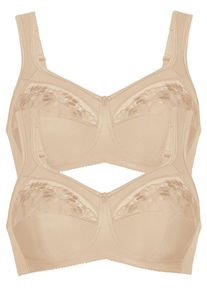 Entlastungs-BH Anita "Entlastungs BH Safina", Damen, Gr. 95, Cup B, beige (beige beige), Obermaterial: 50% Polyamid PA. 25% Polyester PES. 10% Elasthan EL. 10% Viskose CV. 5% Baumwolle CO., BHs Entlastungs-BH