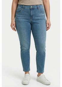 LEVI'S&reg; PLUS Skinny-fit-Jeans LEVI'S PLUS "311 PL SHAPING SKINNY *D", Damen, Gr. 14 (46), L&auml;nge 30, liberty life, Denim/Jeans, Obermaterial: 85% Baumwolle, 7% Lyocell, 6% Elastomultiester, 2% Elasthan, skinny fit kn&ouml;chellang, Jeans Skinny-fit-Jeans, figurformend mit Stretch