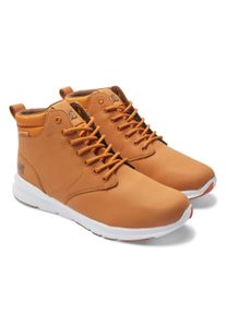 Stiefel DC Shoes "Mason 2", Herren, Gr. 6,5(38,5), braun (wheat, turkish coffee), Obermaterial:Obermaterial: Leder [Kuh] / Futter: Textil / Au&szlig;ensohle: Gummi;, Schuhe Stiefel