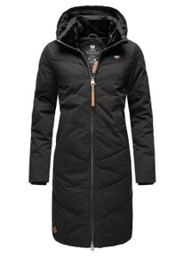 Wintermantel Ragwear "Wintermantel Rebelka", Damen, Gr. 4XL, grau (stone blau25), Obermaterial: 100% Polyester PES. Obermaterial: Futter: 100% Polyester PES. 100% Polyester PES., M&auml;ntel Wintermantel