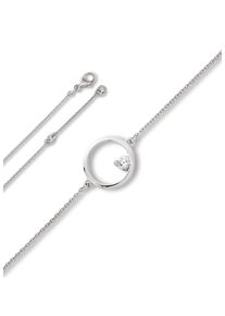 Silberarmband ONE ELEMENT "Zirkonia Armband aus 925 Silber 19 cm" Gr. 19, silber, Armb&auml;nder, Damen, mit Zirkonia, Silber 925 (Sterlingsilber), Silberarmband