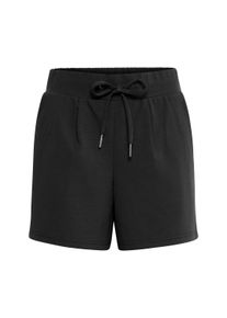 Shorts oxmo "Shorts OXAnnik", Damen, Gr. S, N-Gr, schwarz, Obermaterial: 73% Polyester PES. 23% Viskose CV. 4% Elasthan EL., Hosen Shorts