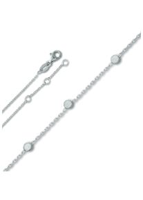 Silberarmband ONE ELEMENT "Armband Rundankerkette aus 925 Silber 19 cm" Gr. 19, silber, Armb&auml;nder, Damen, Silber 925 (Sterlingsilber), Silberarmband