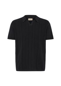 Longsleeve Blend "Strickpullover BHBaron", Herren, Gr. M, schwarz (schwarz beauty), Obermaterial: 100% Baumwolle CO., Shirts Longsleeve