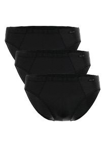 Slip Ammann "Slip Cotton & More Mini Slip 3P 3er Pack", Herren, Gr. XXL, schwarz, Obermaterial: 57% Modal CMD. 35% Baumwolle CO. 8% Elasthan EL., Unterhosen Slip