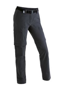 Outdoorhose Maier Sports "Inara slim zip", Damen, Gr. 36, Normalgr&ouml;&szlig;en, schwarz, 90% Polyamid, 10% Elasthan, Hosen Outdoorhose, Damen Zip-Off Wanderhose, atmungsaktive Trekkinghose, Slim Fit