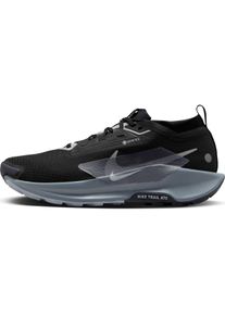 Laufschuh Nike "PEGASUS TRAIL 5 GTX", Herren, Gr. 43, schwarz, wolf grau, cool grau, anthrazit, Synthetik, Textil, Schuhe Laufschuh, wasserdicht