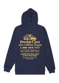 Hoodie DC Shoes "Fix Up Ph", Herren, Gr. S, blau (marineblaus), Obermaterial: 55% Walkfrottier, 25% Walkfrottier, 20% Microfaser;, Sweatshirts Hoodie