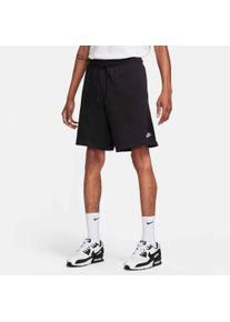 Shorts Nike Sportswear "Nike Club Men's Knit Shorts", Herren, Gr. XL, N-Gr, schwarz, wei&szlig;, Obermaterial: 100% Baumwolle, Hosen Shorts, atmungsaktives Material, relaxte Passform, mit Eingrifftaschen
