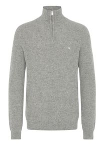 Troyer Kronstadt "Troyer KSDoors half Zip", Herren, Gr. M, grau (lt grau), Obermaterial: 70% Wolle mw. 30% Polyamid PA., Pullover Troyer
