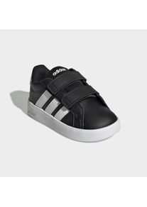 Sneaker adidas Sportswear "GRAND COURT 3.0 KIDS", M&auml;dchen, Gr. 27, core schwarz, ftwr wei&szlig;, ftwr wei&szlig;, Synthetik, Textil, Schuhe Sneaker, f&uuml;r Kinder