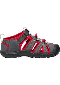 Sandale Keen "SEACAMP II CNX", M&auml;dchen, Gr. 29, magnet, rot c, Synthetik, Schuhe Sandale