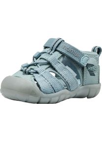Sandale Keen "SEACAMP II CNX", M&auml;dchen, Gr. 19, ice blau, Synthetik, Schuhe Sandale
