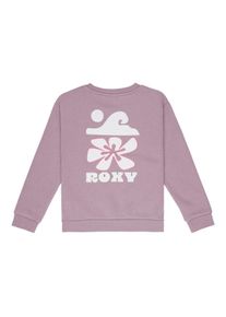 Sweatshirt Roxy "Surf Feeling Brushed", M&auml;dchen, Gr. 14(155-164cm), nirvana, Obermaterial: 60% Walkfrottier, 40% Microfaser;, Sweatshirts Sweatshirt