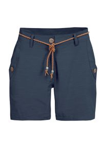 G.I.G.A. by Killtec Shorts "GS 89 WMN SHRTS", Damen, Gr. 36, Normalgr&ouml;&szlig;en, blau (dunkelblau), Obermaterial: 65% Baumwolle, 30% Polyester, 5% Elasthan;Futter: 100% Polyester, G.I.G.A. DX BY KILLTEC, Hosen Shorts, Schnelltrocknende Damen Shorts mit Comfort-Stretch und Kordelg&uuml;rtel, Topseller