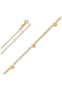 Silberarmband ONE ELEMENT "Armband Rundankerkette aus 925 Silber 19 cm" Gr. 19, silber, Armb&auml;nder, Damen, Silber 925 (Sterlingsilber), Silberarmband