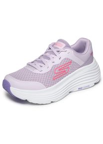Sneaker Skechers "MAX CUSHIONING", Damen, Gr. 41, lavendel, Lederimitat, Mesh, Schuhe Sneaker, Laufschuh, Sportschuh, Schn&uuml;rschuh, Freizeitschuh mit Max Cushioning