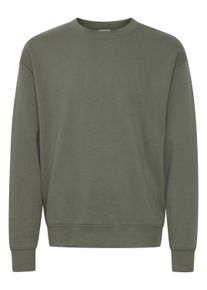 !Solid Longpullover SOLID "Sweatshirtpullover SDLenz", Herren, Gr. XL, gr&uuml;n (dusty olive), Obermaterial: 60% Baumwolle CO. 40% Polyester PES., Sweatshirts Longpullover