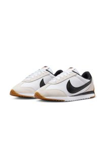 Sneaker Nike Sportswear "Pacific", Damen, Gr. 39, wei&szlig;, schwarz, platinum tint, safety orange, Leder, Textil, Schuhe Sneaker