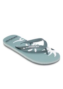 Sandale Quiksilver "Molokai Screen", Herren, Gr. 12(45), gr&uuml;n (sage), Obermaterial:Obermaterial: Synthetikmaterial / Au&szlig;ensohle: Gummi;, Schuhe Sandale