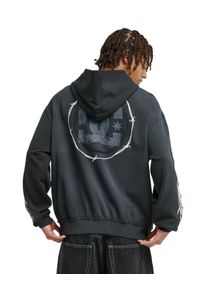 Hoodie DC Shoes "Sharp Point", Herren, Gr. L, schwarz, Obermaterial: 75% Walkfrottier, 25% Walkfrottier;, Sweatshirts Hoodie