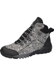 Waldl&auml;ufer Trekkingschuh WALDL&Auml;UFER "H-AMIATA", Herren, Gr. 4,5 (37,5), schwarz, zebra, Gummi, Nubukleder, Textil, Veloursleder, Schuhe Trekkingschuh, Outdoorschuh, Wanderschuh, Schn&uuml;rboots, Schuhweite H (= sehr weit)