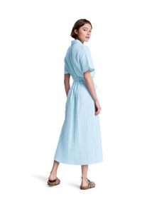 Sommerkleid Roxy "Island Escape Stripe", Damen, Gr. S, US-Gr&ouml;&szlig;en, coconut milk regular stripe, Obermaterial: 80% Walkfrottier, 20% Leinen;, Kleider Sommerkleid