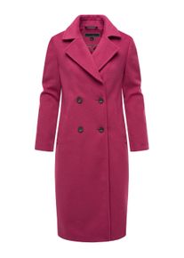Langmantel Navahoo "Kurzmantel Sternlein 14", Damen, Gr. L, lila (berry wine), Obermaterial: 90% Polyester PES. 10% Viskose CV. Obermaterial: Futter: 100% Polyester PES., M&auml;ntel Langmantel