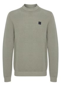 !Solid Strickfleece-Pullover SOLID "Strickpullover SDValencia", Herren, Gr. XXL, grau (vetiver), Obermaterial: 100% Baumwolle CO., Pullover Strickfleece-Pullover