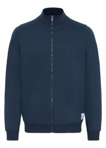 Sweatjacke Blend "Trainingsjacke BHMBHANDRE", Herren, Gr. M, blau (marineblaus), Obermaterial: 60% Baumwolle CO. 40% Polyester PES., Sweatjacken Sweatjacke