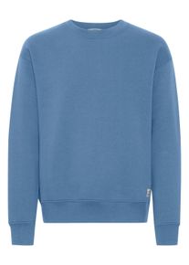 !Solid Longpullover SOLID "Sweatshirtpullover SDLenz", Herren, Gr. XL, blau (quiet harbor), Obermaterial: 60% Baumwolle CO. 40% Polyester PES., Sweatshirts Longpullover
