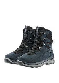 Winterstiefel Lowa "OTTAWA EVO GTX", Herren, Gr. 41,5, blau (navy, grau), Leder, Textil, Schuhe Winterstiefel, wasserdicht, winddicht,atmungsaktiv dank GORE-TEX Membrane