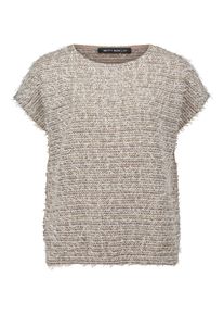 Rundhalspullover Betty Barclay "Feinstrickpullover mit Lurexfaden", Damen, Gr. 36, beige (taupe, beige), Obermaterial: 35% Polyester PES. 35% Baumwolle CO. 20% Polyacryl PAN. 10% Metall MT., Pullover Rundhalspullover