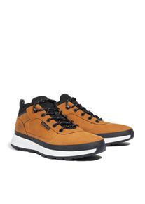 Sneaker Timberland "FIELD TREKKER - LOW LACE SNEAKER", Herren, Gr. 41,5, gelb (wheat), Leder, Schuhe Sneaker, Wintersneaker, Sneaker, Winterschuhe