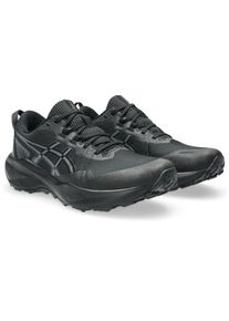 Trailrunningschuh asics "GEL-VENTURE 11", Damen, Gr. 42, schwarz, carrier grau, Synthetik, Schuhe Trailrunningschuh, mit profiliertem Gummi-Laufsohlenprofil, mit AMPLIFOAM PLUS D&auml;mpfung