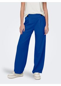 Jacqueline de Yong Jerseyhose JDY "JDYGEGGO NEW LONG PANT JRS NOOS", Damen, Gr. S (36), L&auml;nge 30, schwarz (surf the web detail:schwarz buttons), Jersey, Obermaterial: 95% Polyester, 5% Elasthan, unifarben, relaxed fit lang, Hosen Jerseyhose, Materialmix