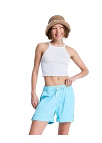 Bermudas Roxy "Sweetest Day", Damen, Gr. M, tanager turquoise, Obermaterial: 55% Lyocell, 45% Walkfrottier;, Hosen Bermudas