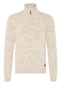 Troyer Blend "Troyer BHDanni", Herren, Gr. 3XL, wei&szlig; (bone wei&szlig;), Obermaterial: 70% Baumwolle CO recyc.. 30% Polyester Pol. recyc.., Pullover Troyer