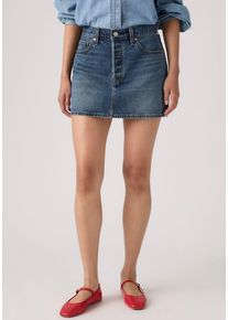 Levi's Jeansrock LEVI'S "ICON SKIRT", Damen, Gr. 28, phoenix rising skirt, Web, Obermaterial: 100% Baumwolle, kurz, R&ouml;cke Jeansrock, mit Used-Effekten und ausgefransten Kanten