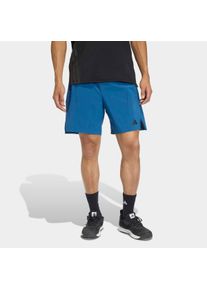 Shorts adidas Performance "DESIGNED FOR TRAINING WORKOUT", Herren, Gr. M, L-Gr, dusky petrol, innenbeinl&auml;nge ca. 23 cm, Obermaterial: 87% Polyester, 13% Elasthan, Hosen Shorts