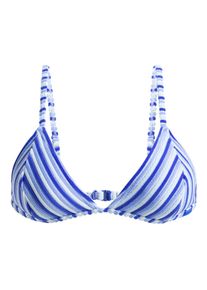 Triangel-Bikini-Top Roxy "Party Wave 2", Damen, Gr. S, Cup B, lila, Obermaterial: 95% Microfaser, 5% Elasthan;, Bikini-Oberteile Triangel-Bikini-Top
