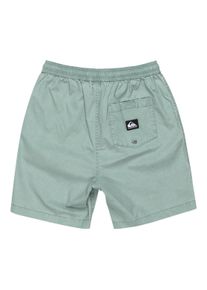 Bermudas Quiksilver "Taxer Youth 15", Jungen, Gr. 10, gr&uuml;n (chinois gr&uuml;n), Obermaterial: 98% Walkfrottier, 2% Elasthan;, Hosen Bermudas