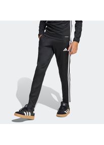 Trainingshose adidas Performance "TIRO ES PNT Y", Damen, Gr. 128, N-Gr, schwarz-wei&szlig; (schwarz, wei&szlig;), Obermaterial: 100% Polyester, Hosen Trainingshose