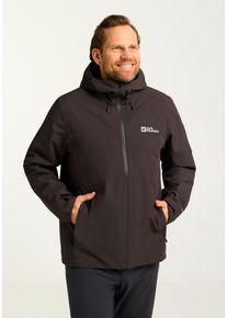 Outdoorjacke Jack Wolfskin "WISPER INS JKT M", Herren, Gr. L (52), peat, Obermaterial: 100% Polyester. F&uuml;llung: 100% Polyester. Futter: 100% Polyester, Jacken Outdoorjacke